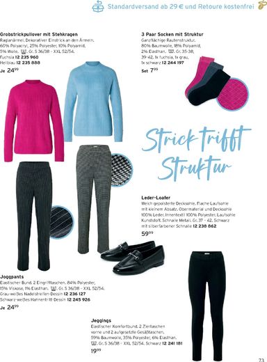 Prospekt Tchibo - Tchibo - Warme Styles gültig ab 22.10. bis 26.02. - seite 73