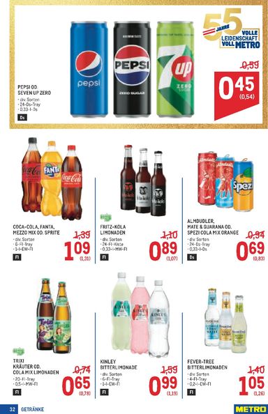 METRO-Flugblatt - Metro - Profi gültig ab 29.10. bis 11.11. - seite 32