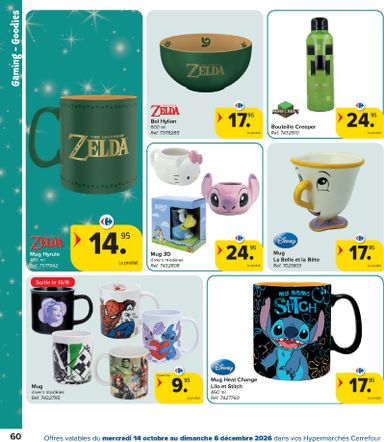 Folder Carrefour - Carrefour - Catalogue Jouets van 14/10 tot 06/12 - side 60