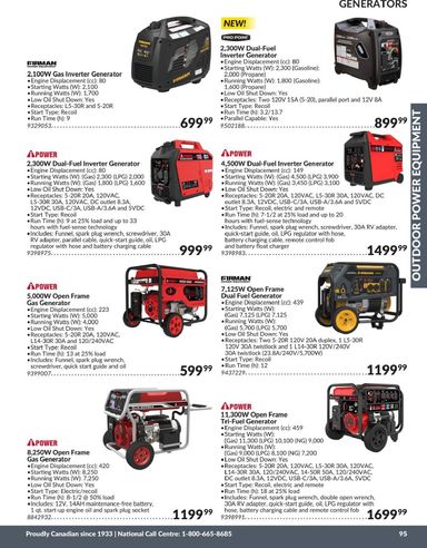 Flyer Princess Auto - Princess Auto - Outdoor Power Equipment valid since 04-21 until 12-31 - page 49