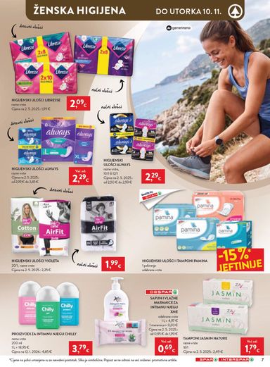 Katalog SPAR - SPAR - Svježina, njega i sjaj u svakom kutku vrijedi od 21.10. do 10.11. - stranica 7