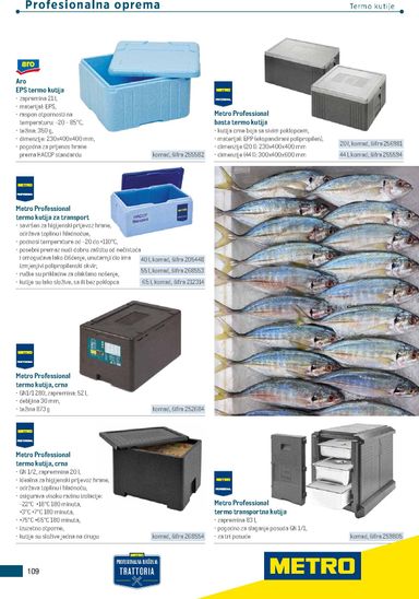 Katalog Metro - Metro - Poslovna rješenja - Trattoria vrijedi od 04.03. do 31.12. - stranica 109