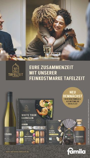 Prospekt Famila Nordwest - Famila Nordwest - Tafelzeit gültig ab 05.10. bis 10.10. - seite 1