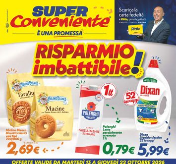 Volantino Super Conveniente - Super Conveniente valido dal 13/10 al 22/10 - pagina 1