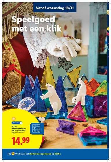 Folder Lidl - Lidl - Speelgoedboekje van 21/10 tot 24/11 - side 40