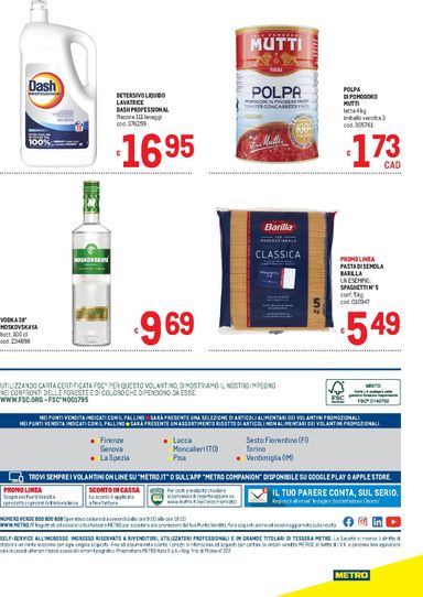 Volantino METRO - Metro - Liguria, Piemonte e Toscana valido dal 22/10 al 04/11 - pagina 40