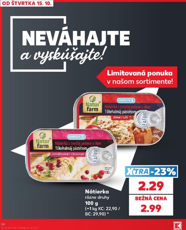 Leták Kaufland - Kaufland od 15.10. do 21.10. - strana 54