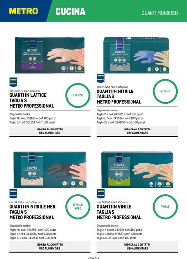 Volantino METRO - Metro - Catalogo Detergenza valido dal 04/06 al 04/06 - pagina 27