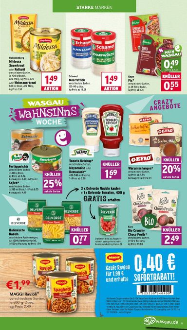 Prospekt WASGAU - Wasgau gültig ab 26.10. bis 31.10. - seite 15