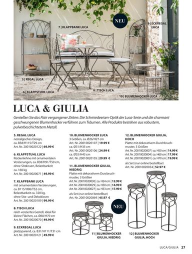 Prospekt Dehner - Dehner - Gartenmöbel Trends gültig ab 02.03. bis 31.10. - seite 27