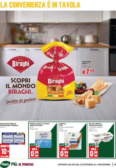 Volantino Pam - Pam - Occasioni Extra valido dal 22/10 al 04/11 - pagina 12