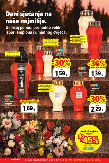 Katalog Plodine - Plodine vrijedi od 14.10. do 20.10. - stranica 2