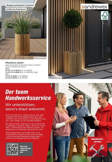 Prospekt toom - Toom - Zäune & Sichtschutz gültig ab 01.03. bis 31.12. - seite 23