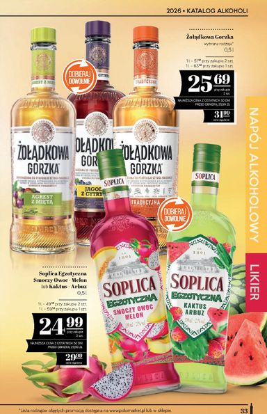 Gazetka POLOmarket - POLO market - Katalog alkoholi od 22.10. do 04.11. - strona 33