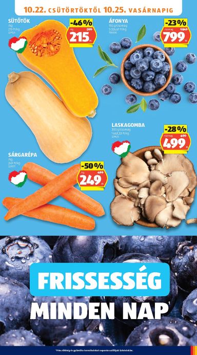Akciós újság Aldi - Aldi érvényes 10.22.-tól 10.28.-ig - 7 oldal