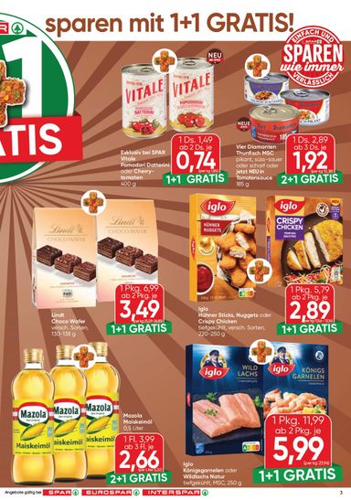 SPAR-Flugblatt - SPAR gültig ab 22.10. bis 04.11. - seite 3