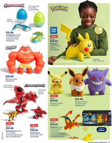 Flyer Walmart - Walmart - Toy Shop valid since 10-15 until 12-23 - page 47