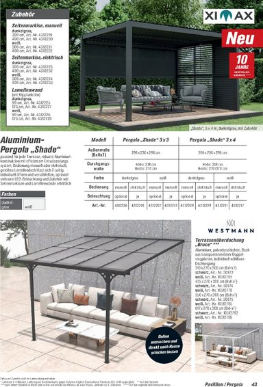 Prospekt toom - Toom - Gartenhäuser & Carports gültig ab 01.03. bis 31.12. - seite 43