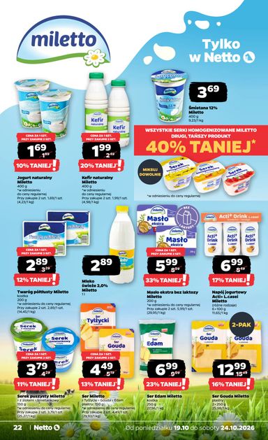 Gazetka Netto - Netto - Food od 19.10. do 24.10. - strona 22