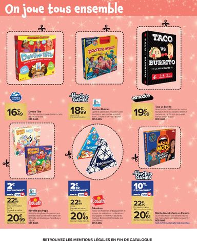 Catalogue Carrefour - Carrefour - Prêt À Jouer Avec Nous ? valable dès le 13/10 au 07/12 - page 82