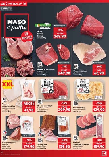 Leták Kaufland - Kaufland - Kolín od 29.10. do 03.11. - strana 14