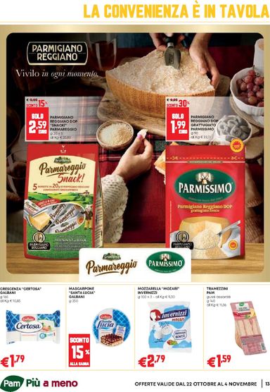Volantino Pam - Pam - Occasioni Extra valido dal 22/10 al 04/11 - pagina 13