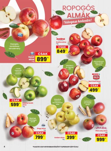 Akciós újság Spar - SPAR érvényes 10.29.-tól 11.04.-ig - 4 oldal