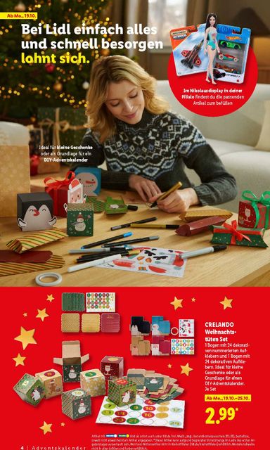 Prospekt Lidl - Lidl - Entdecke zahlreiche Geschenkideen gültig ab 19.10. bis 24.12. - seite 4