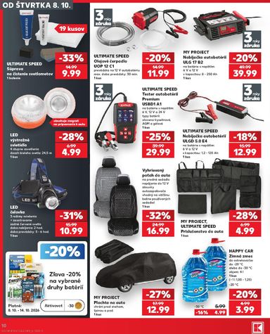 Leták Kaufland - Kaufland - Spotrebné zboží od 08.10. do 14.10. - strana 10