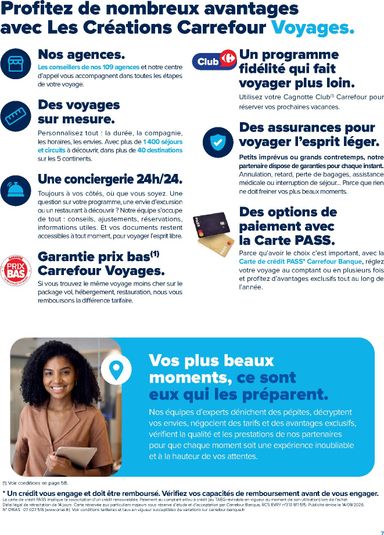 Catalogue Carrefour - Carrefour - Séjours & Circuits valable dès le 14/08 au 31/03 - page 7