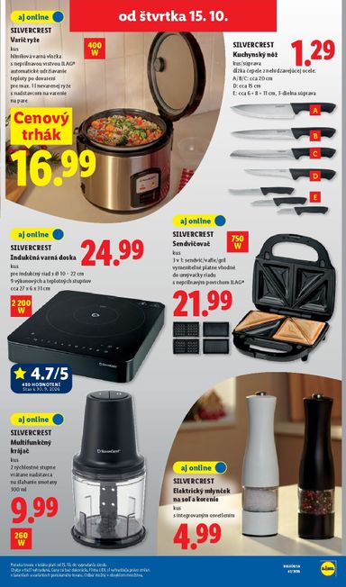 Leták Lidl - Lidl od 12.10. do 18.10. - strana 115