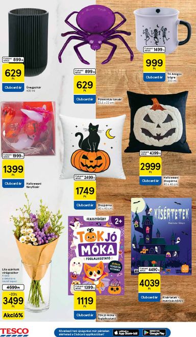 Akciós újság Tesco - Tesco érvényes 10.21.-tól 10.28.-ig - 30 oldal