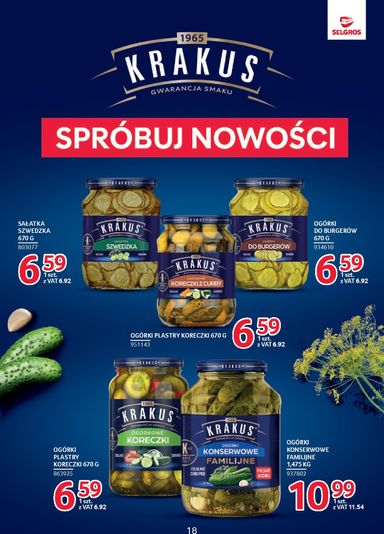 Gazetka Selgros - Selgros cash&carry - Katalog Markowe Produkty od 22.10. do 04.11. - strona 18