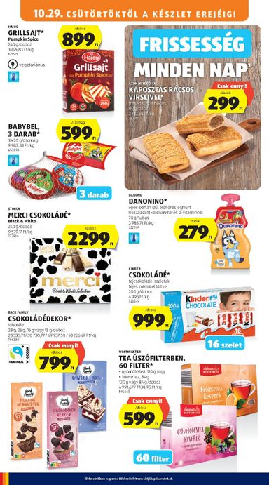 Akciós újság Aldi - Aldi érvényes 10.29.-tól 11.04.-ig - 16 oldal