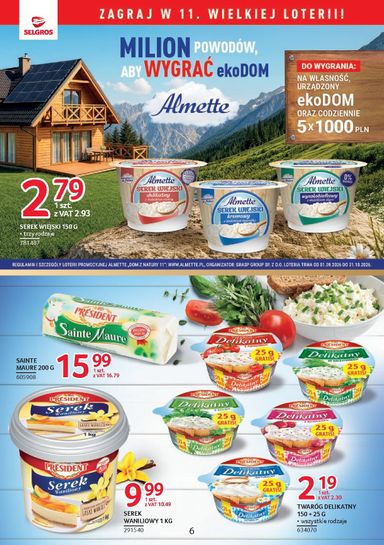 Gazetka Selgros - Selgros cash&carry - Katalog Markowe Produkty od 22.10. do 04.11. - strona 6