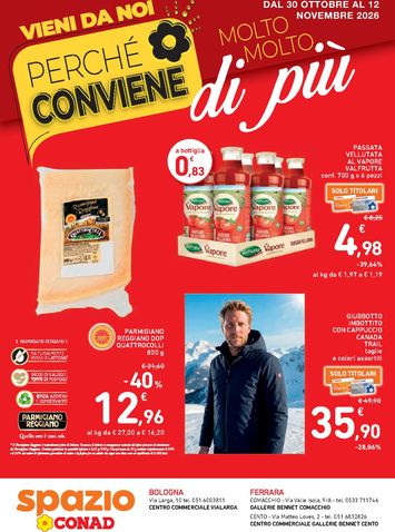 Volantino Spazio Conad - Spazio Conad - Conviene Molto Molto Di Piú valido dal 30/10 al 12/11 - pagina 1