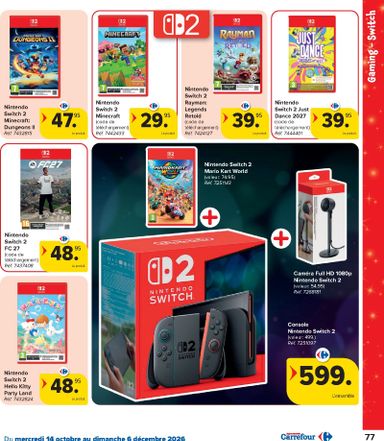 Folder Carrefour - Carrefour - Catalogue Jouets van 14/10 tot 06/12 - side 77