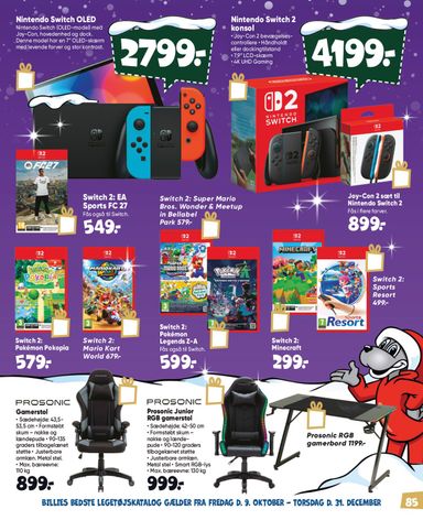 Brochurer Bilka - Bilka - Billies bedste legetøjskatalog gyldig fra 09.10. til 31.12. - side 85