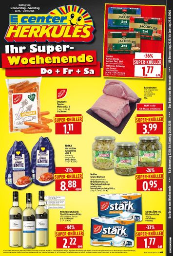 Prospekt Herkules - Herkules - Sonderbeilage gültig ab 22.10. bis 24.10. - seite 1