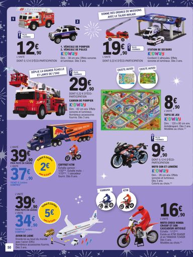 Catalogue E.Leclerc - E.Leclerc - Jouets valable dès le 13/10 au 05/12 - page 50
