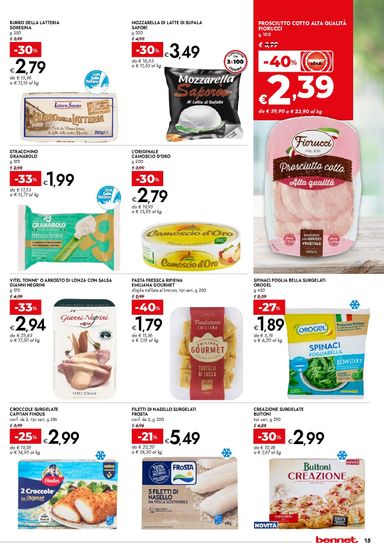 Volantino Bennet - Bennet - Cioccolato, che bontà valido dal 29/10 al 11/11 - pagina 15