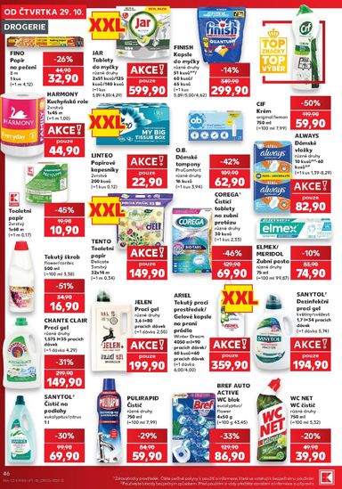Leták Kaufland - Kaufland - Kolín od 29.10. do 03.11. - strana 46