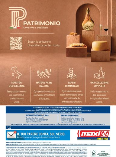 Volantino METRO - Metro - Offerte Alto Adige Merano, Brunico valido dal 24/09 al 21/10 - pagina 8