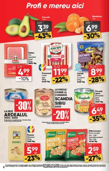 Catalogul PROFI - PROFI Go de la 29.10. până la 04.11. - pagina 2