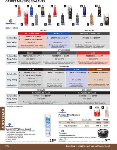 Flyer Princess Auto - Princess Auto - Auto Repair valid since 04-21 until 12-31 - page 43