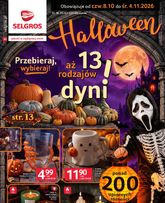 Selgros cash&carry - Katalog Halloween obowiązuje od czwartku 08.10.2026