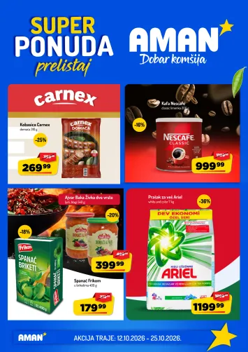 Katalog Aman - Aman od 12.10 do 25.10 - strana 1