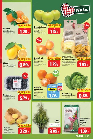 Katalog Plodine - Plodine vrijedi od 21.10. do 27.10. - stranica 21