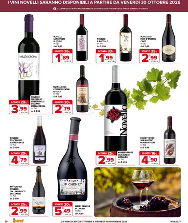 Volantino Iperal - Iperal - Ancora più offerte valido dal 28/10 al 10/11 - pagina 20