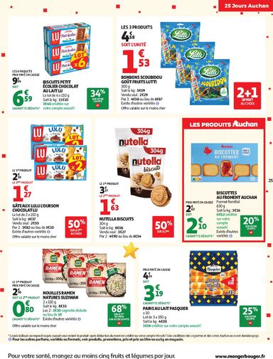 Folder Auchan - Auchan Supermarché van 03/11 tot 07/11 - side 25